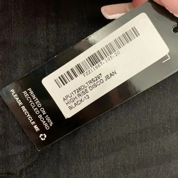 BooHoo High Rise Disco Jeans - Picture 5 of 5